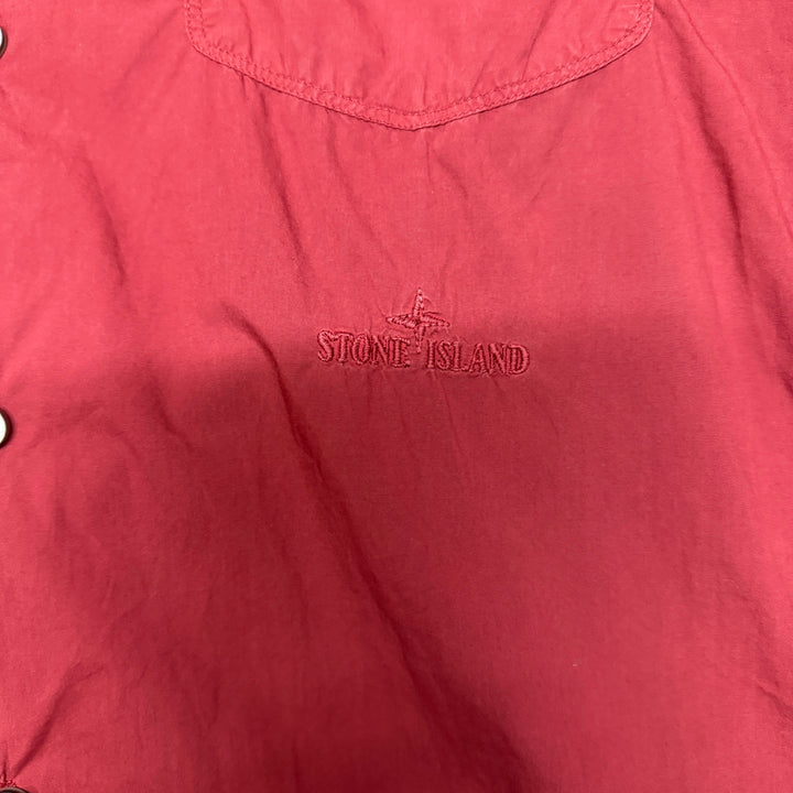 Vintage Stone Island Shirt Size L Red