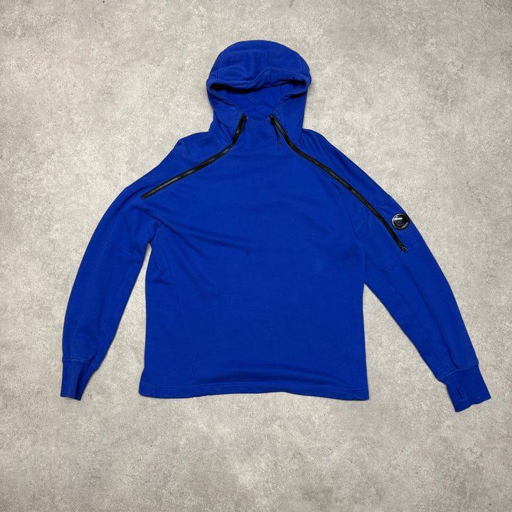 C.P. Company Zip Up Hoodie  Size XL Blue
