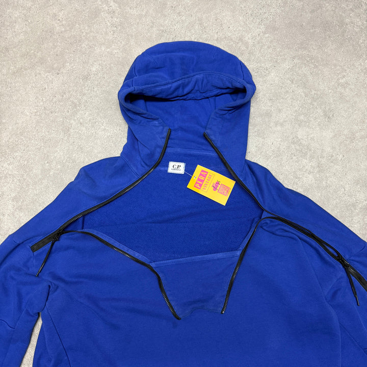 C.P. Company Zip Up Hoodie  Size XL Blue