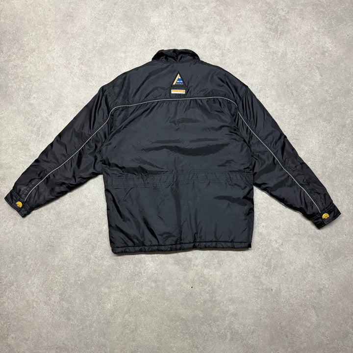 Vintage Pele Pele Puffer Jacket Size M Black