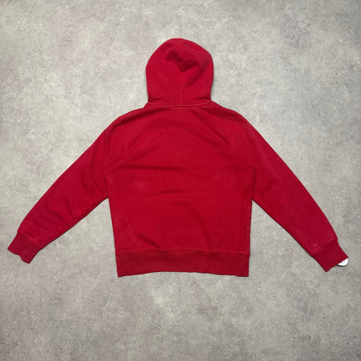 Nike Hoodie Big Logo Size M Red