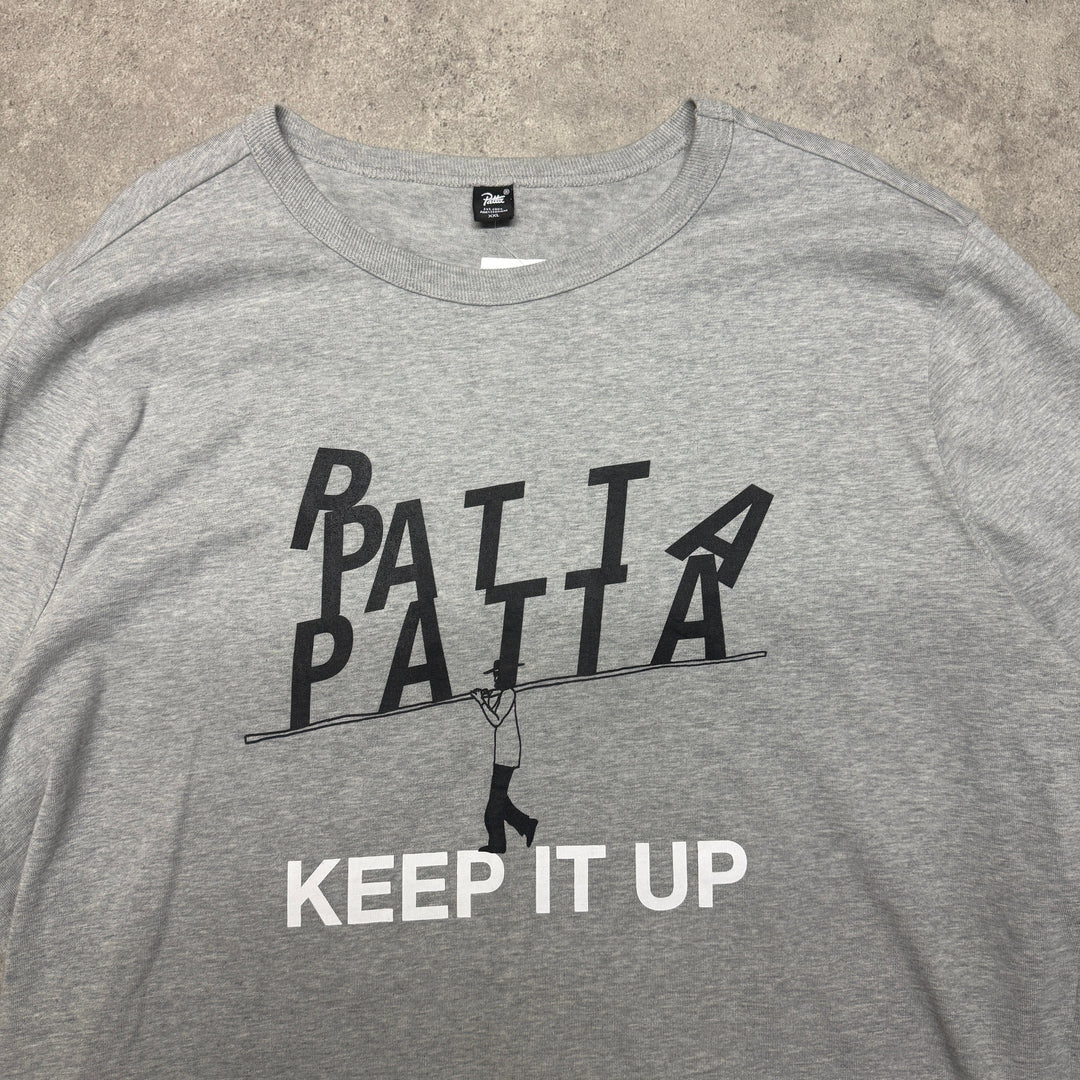 Patta Sweatshirt Size XXL Grey