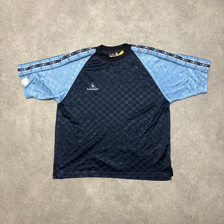 Lecoq Sportif Sports Shirt Size XL Navy