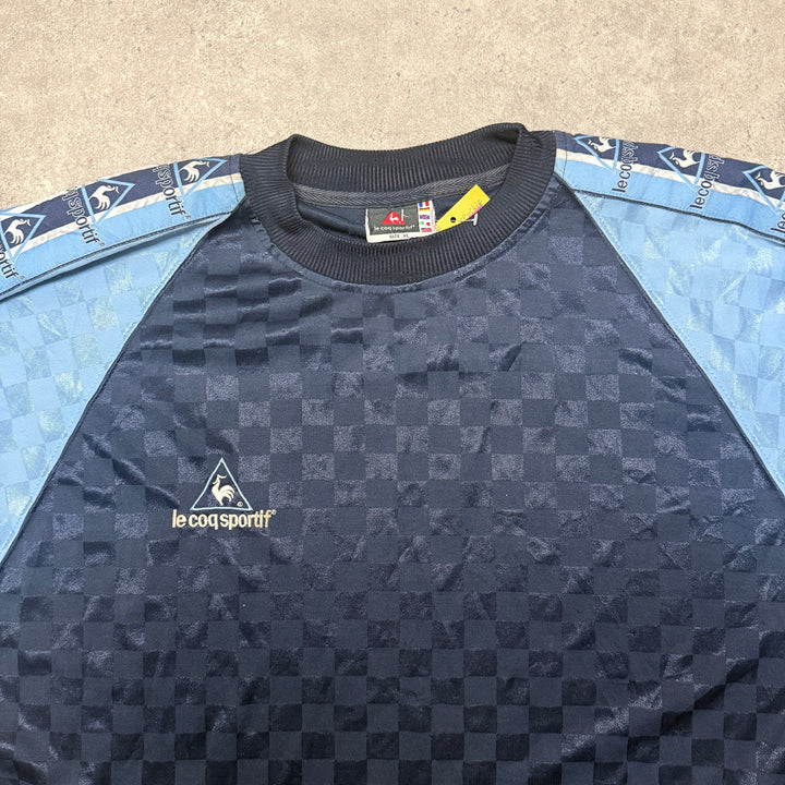 Lecoq Sportif Sports Shirt Size XL Navy