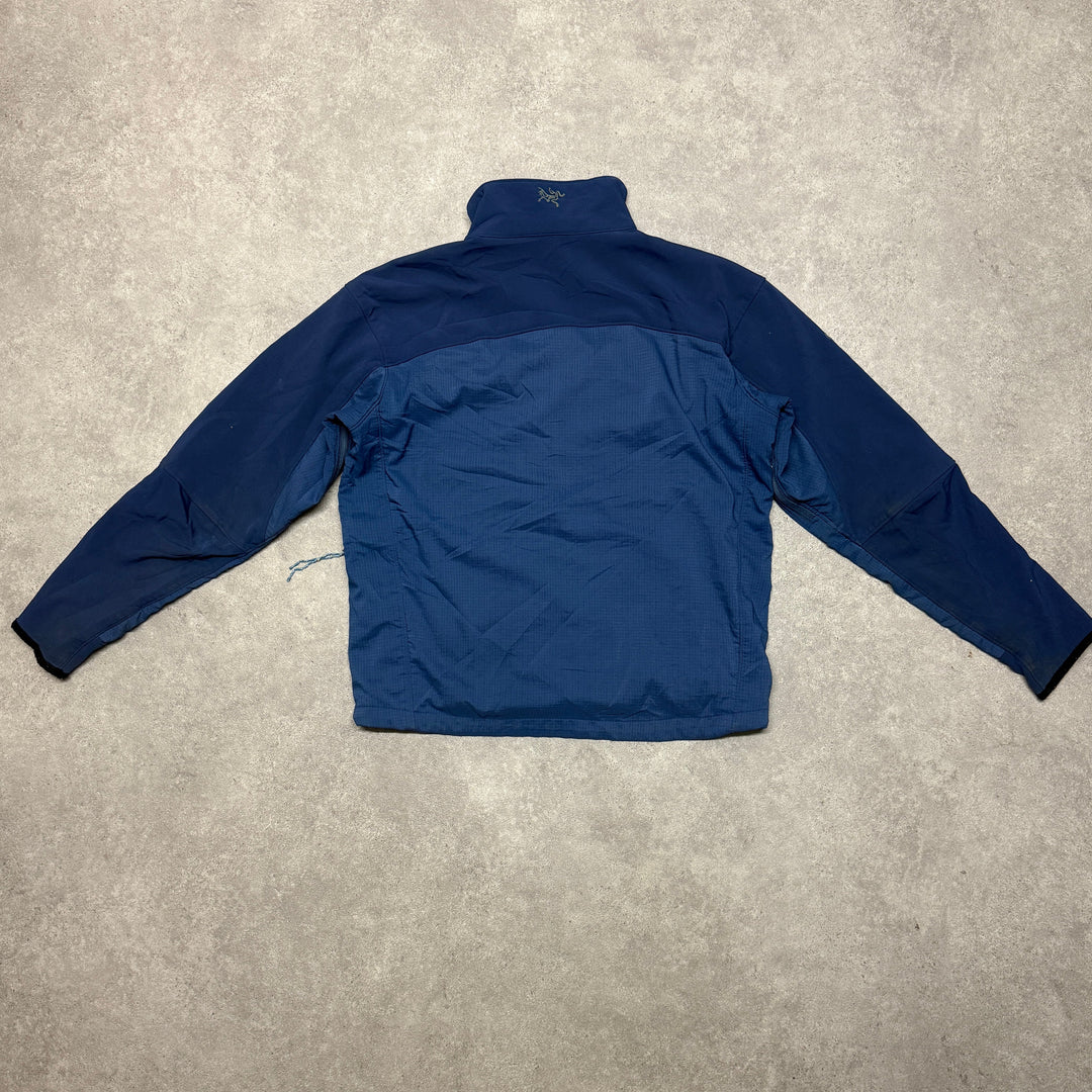 Arcteryx Windstopper Jacket Size L Navy