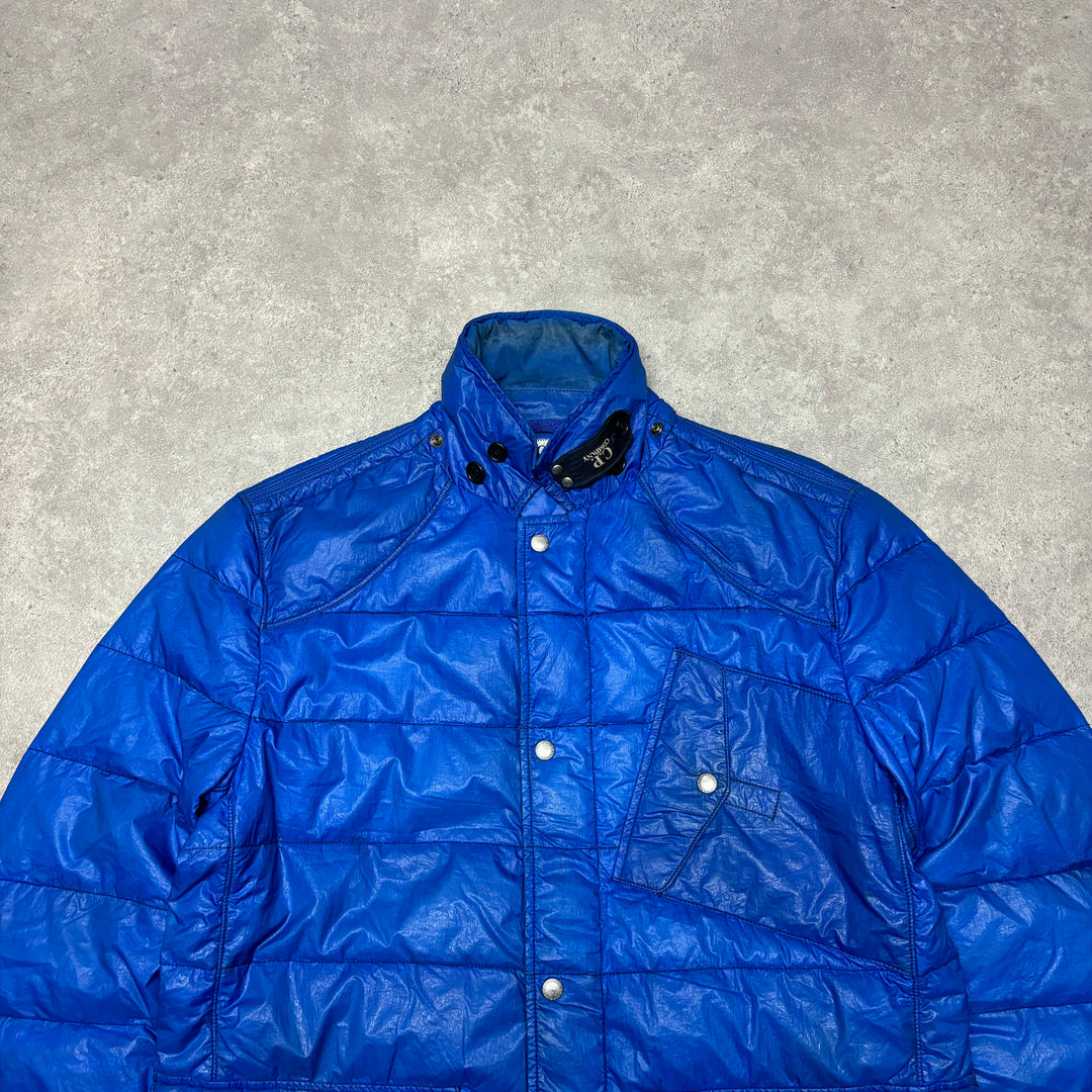 Vintage CP Company Neck Tag Blue Down Puffer Jacket (L)