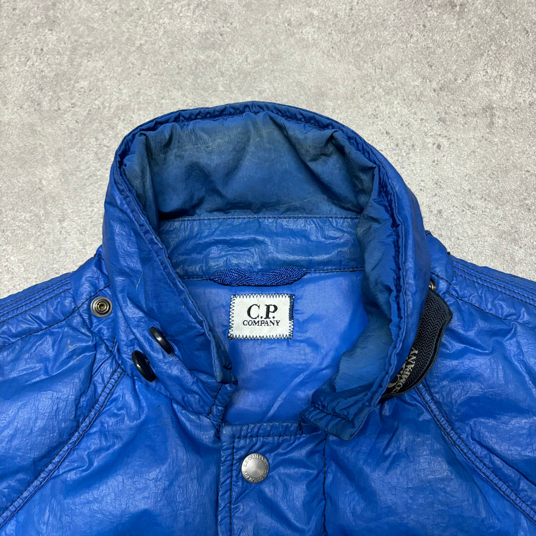 Vintage CP Company Neck Tag Blue Down Puffer Jacket (L)