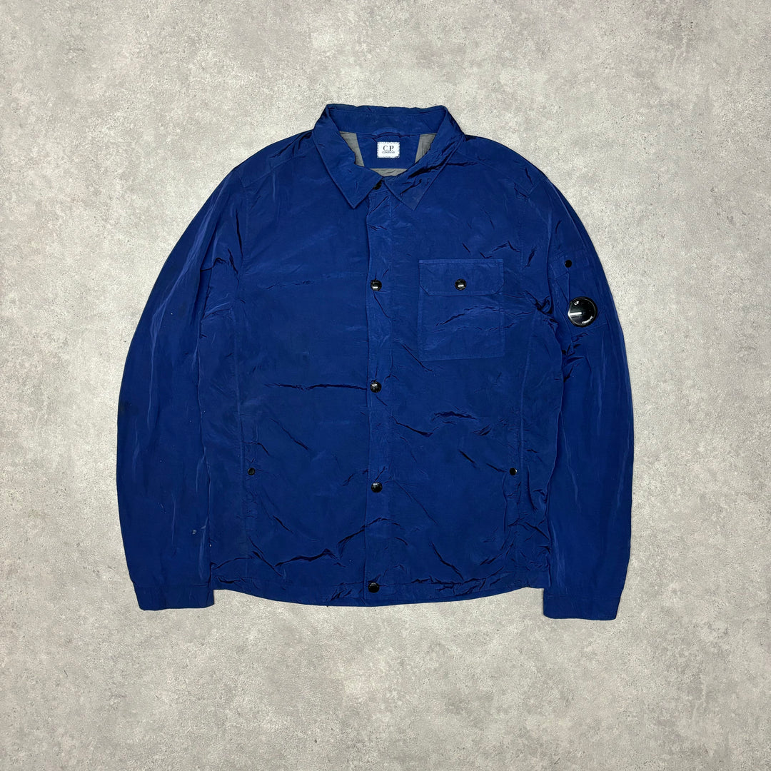 Vintage CP Company Chrome Blue Lightweight Jacket (L)