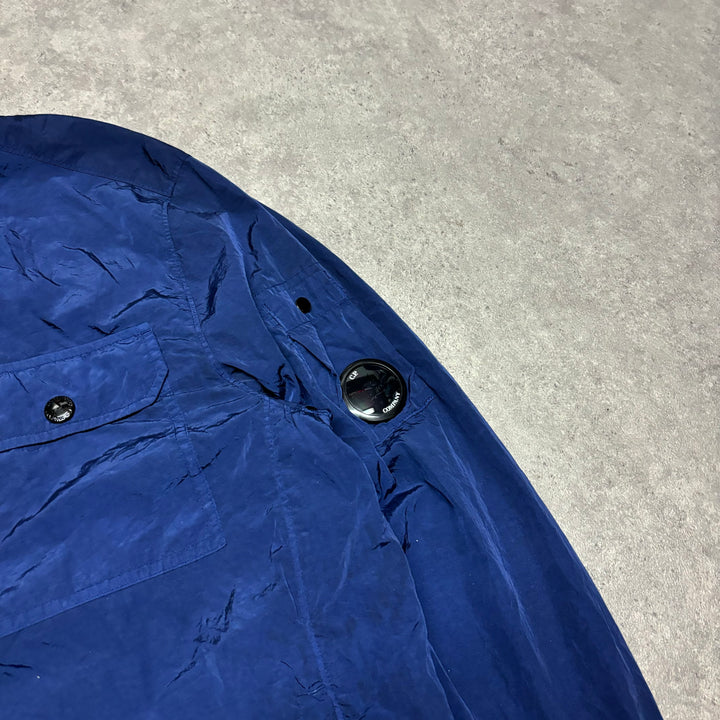 Vintage CP Company Chrome Blue Lightweight Jacket (L)