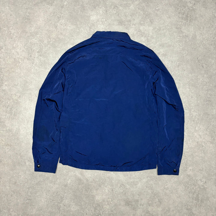 Vintage CP Company Chrome Blue Lightweight Jacket (L)