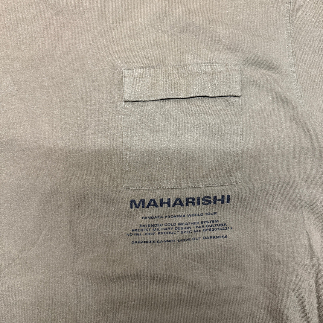 Maharishi T-Shirt Size M Khaki