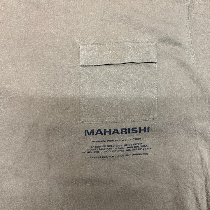 Maharishi T-Shirt Size M Khaki
