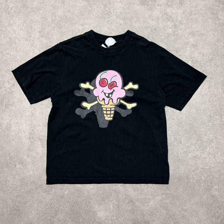 Icecream T-Shirt Size L Black