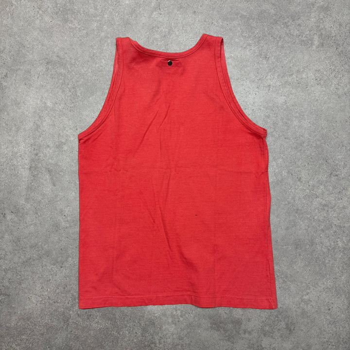 Stone Island Marina Vest Top Size S Red