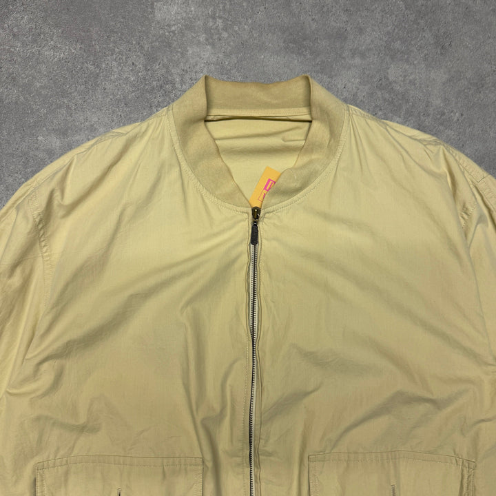Vintage Burberry Harrington Jacket Size XL Beige