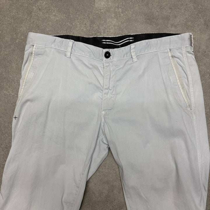 Stone Island Straight Fit Trousers Size (38X34) Grey