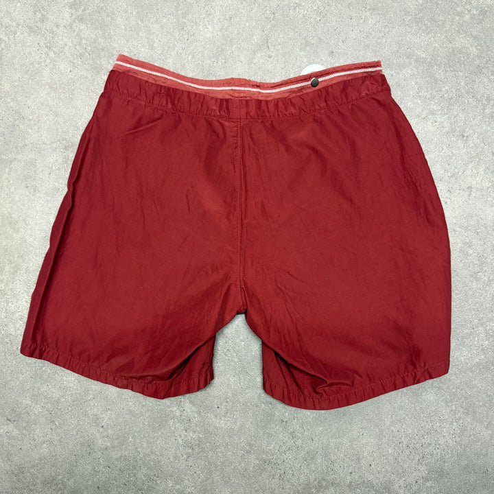 Vintage Stone Island Short Size (30X15) Burgundy