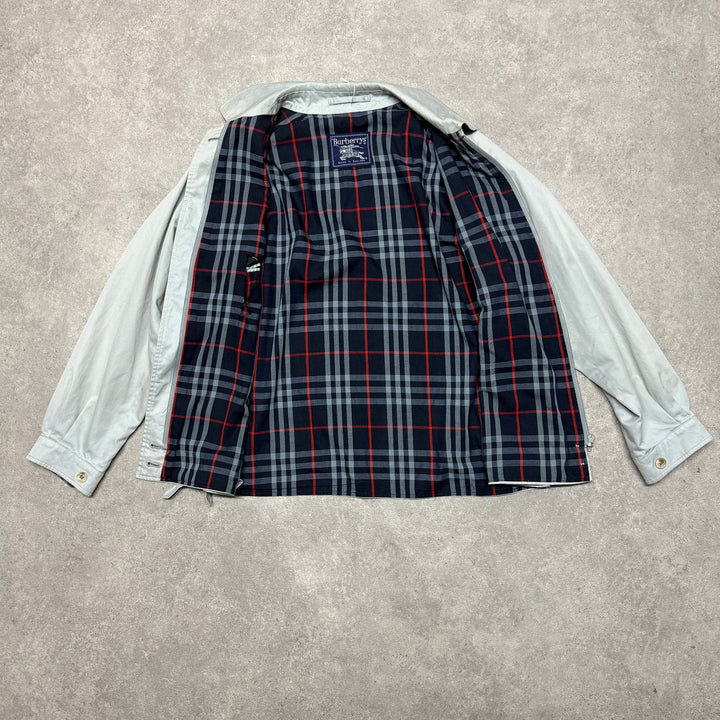 Burberry Harrington Jacket Size M Grey