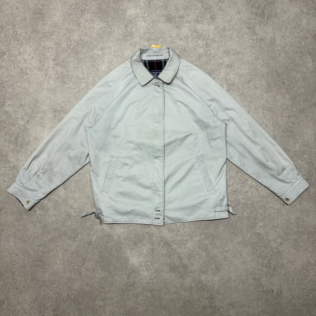 Burberry Harrington Jacket Size M Grey