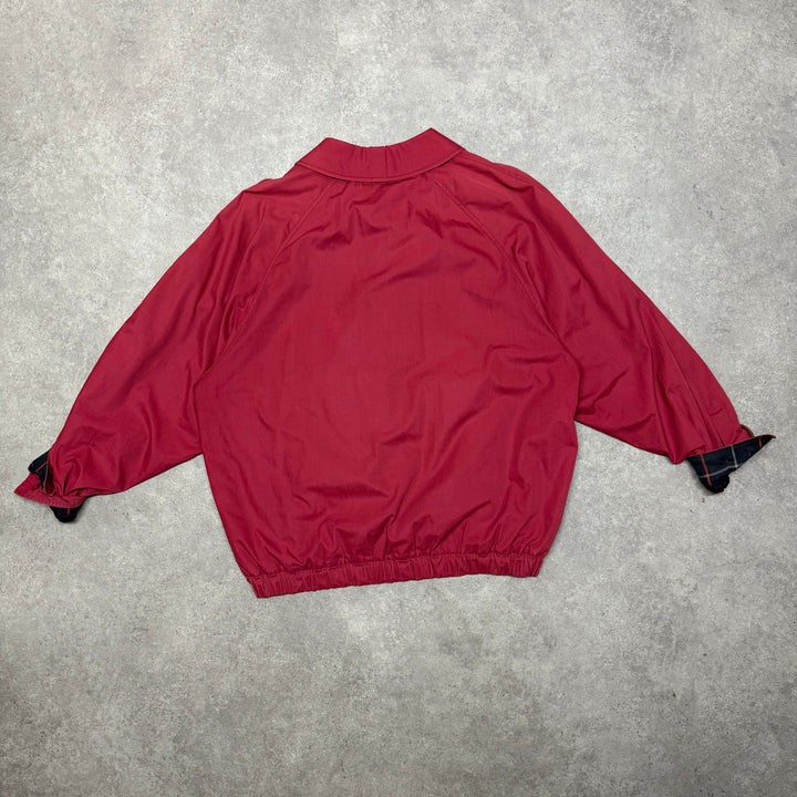 Burberry Harrington Jacket Size XL Burgundy