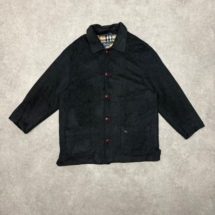 Burberry Jacket Size L Dark Grey