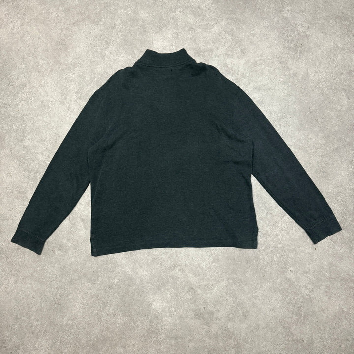 Polo Ralph Lauren Quarter Zip Size L Dark Grey