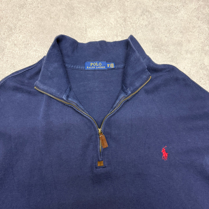 Polo Ralph Lauren Quarter Zip Size 2XL Navy