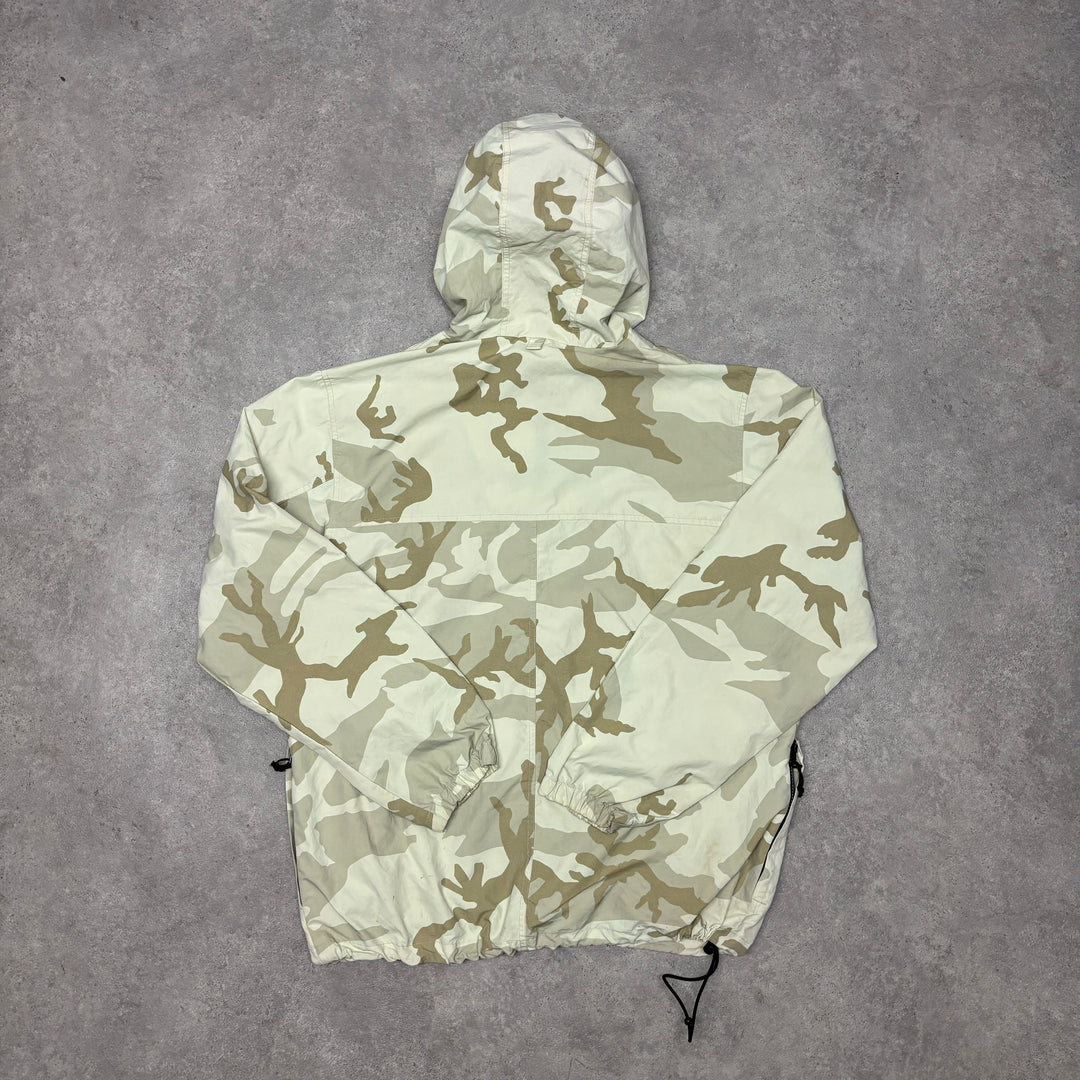 Vintage Carhartt Kangaroo Camo Hooded Pullover Jacket (L)