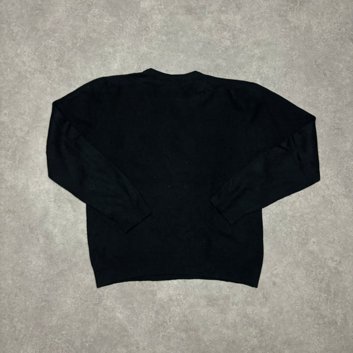 Vintage Nike Golf Black Knitted Crewneck Sweater (L)