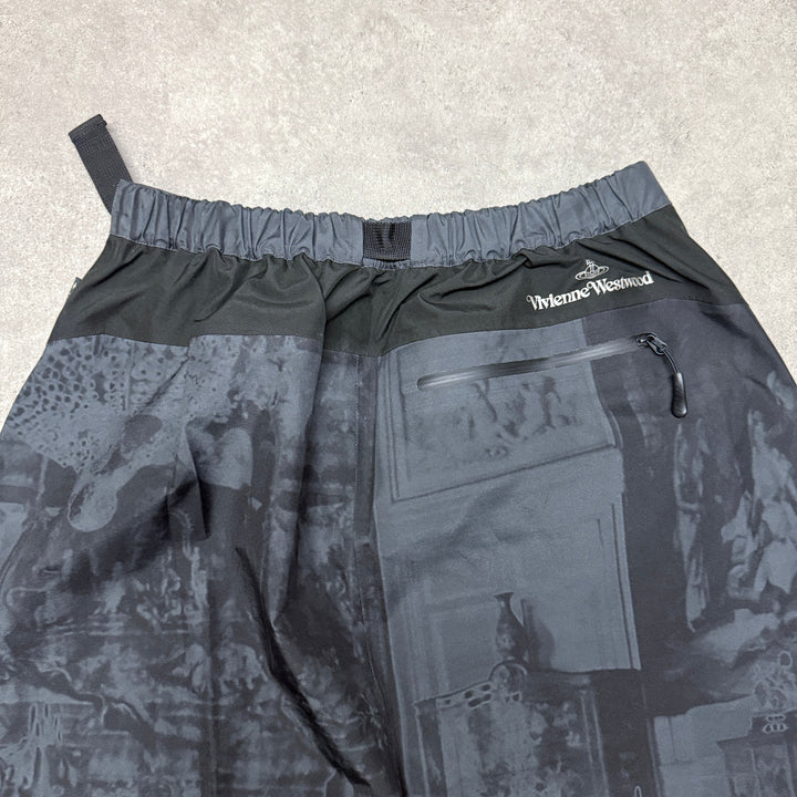 Palace x Vivienne Westwood Gore-Tex Mono Print Skirt Size(30x32) Black