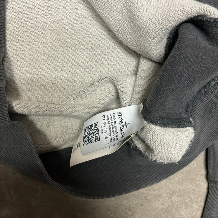 Vintage Stone Island Grey Crewneck Sweatshirt (XXL)