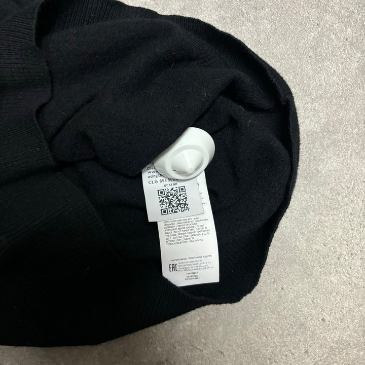 Vintage Stone Island Black Crewneck Sweatshirt (XS)