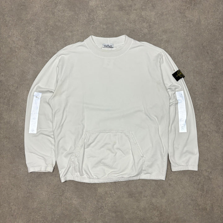 Vintage Stone Island Crewneck Reflective Sweatshirt (XXL)