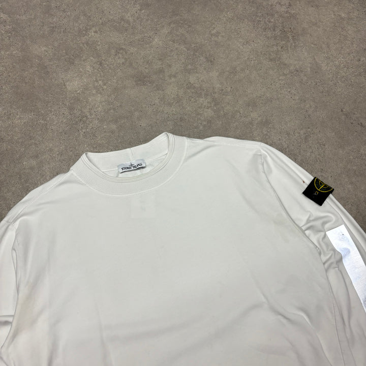 Vintage Stone Island Crewneck Reflective Sweatshirt (XXL)
