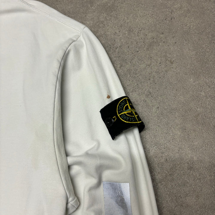 Vintage Stone Island Crewneck Reflective Sweatshirt (XXL)