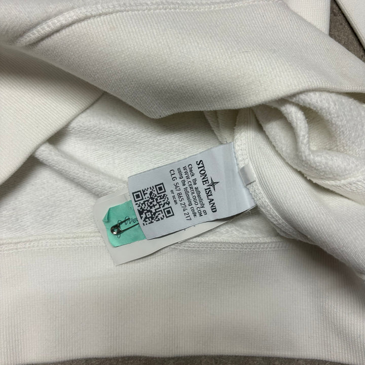 Vintage Stone Island White Crewneck Sweatshirt (3XL)