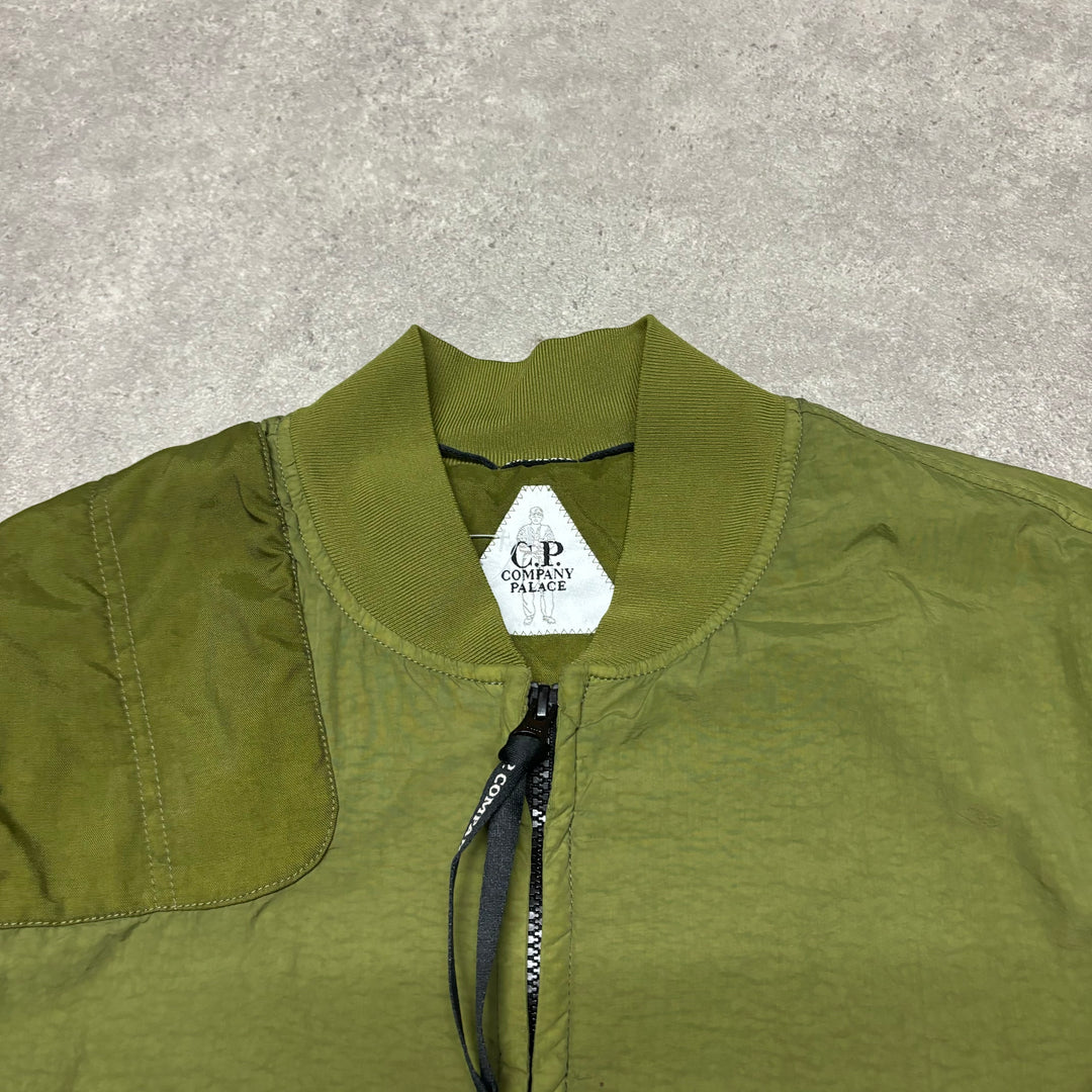 Vintage CP Company x Palace Green Bomber Jacket (M)