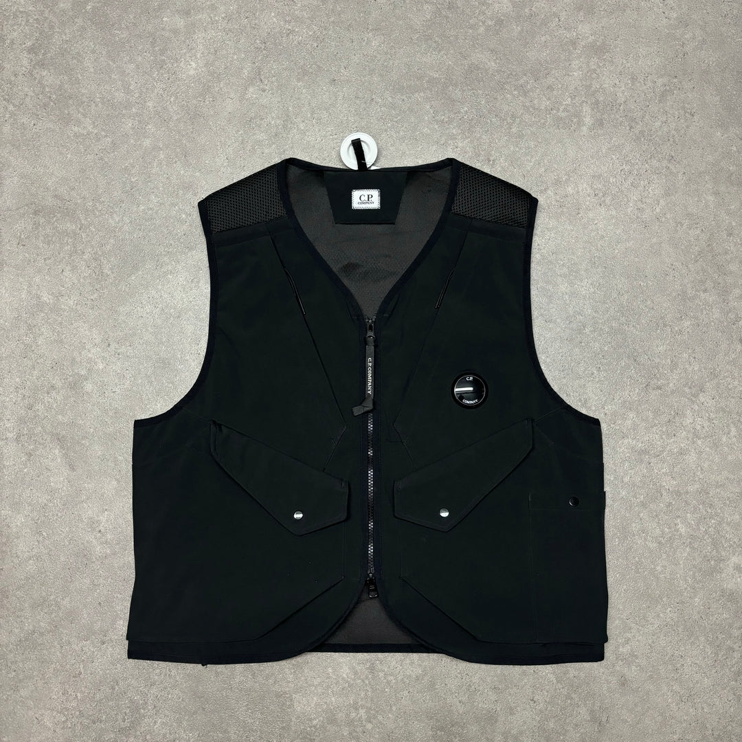 CP Company Black Goggle Vest (M)