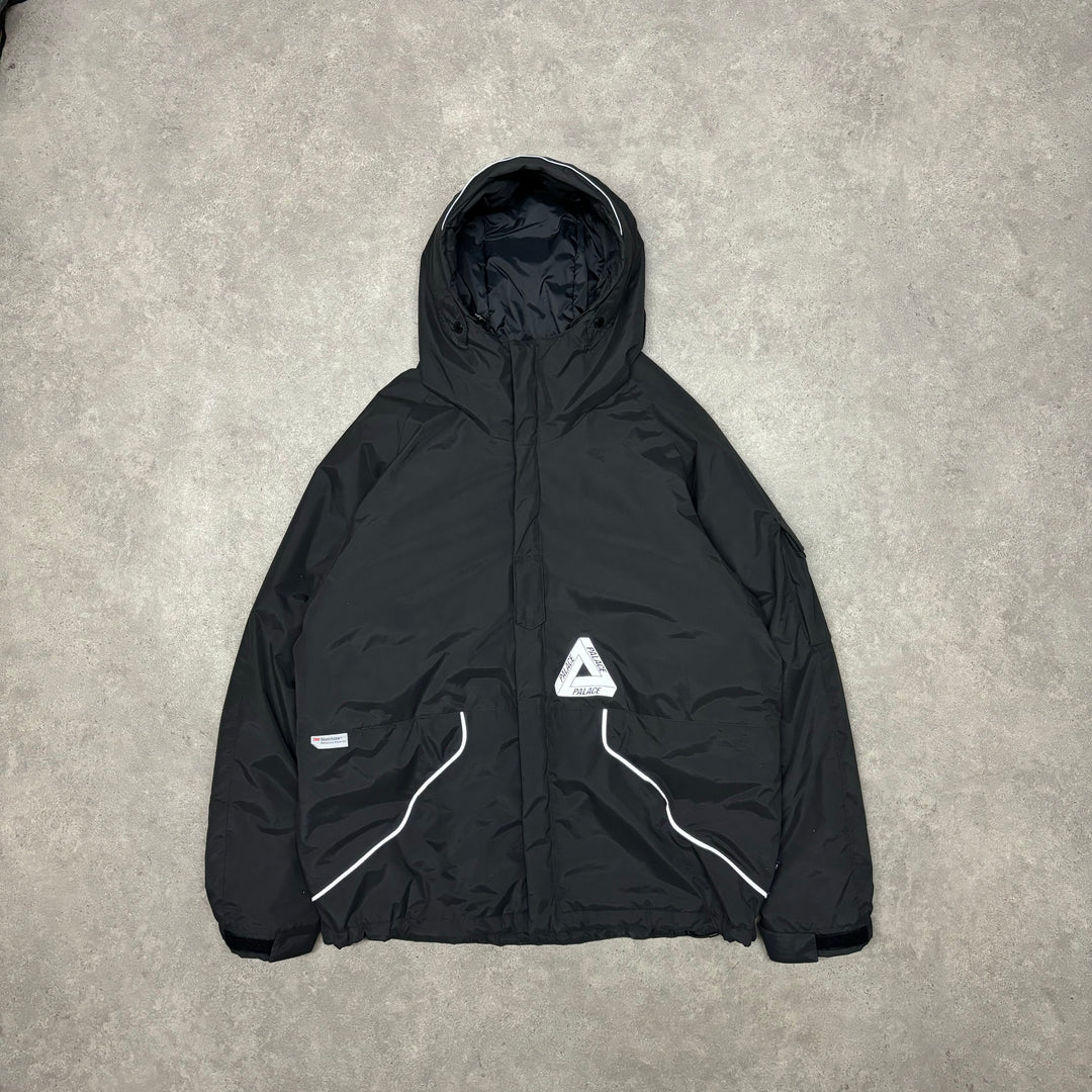 Palace P-Tech Black Puffer Jacket (L)