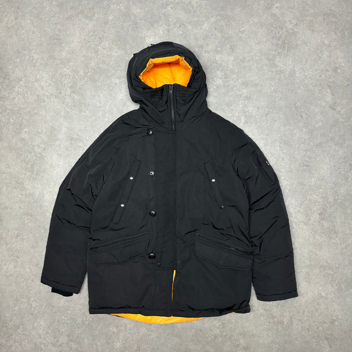 Palace P-2B Black Parka Down Jacket (L)