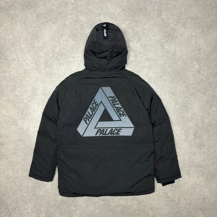 Palace P-2B Black Parka Down Jacket (L)