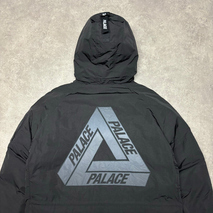 Palace P-2B Black Parka Down Jacket (L)