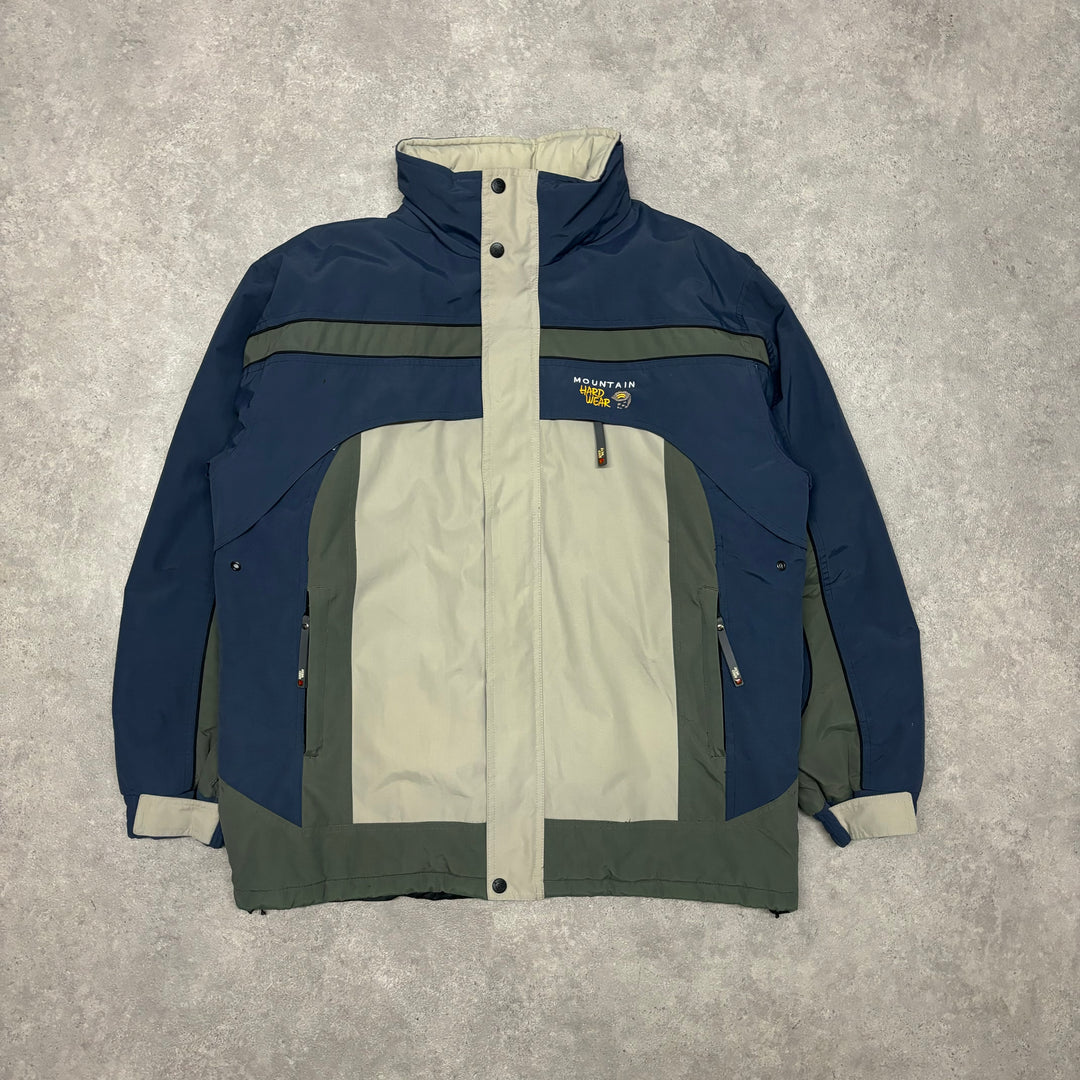 Vintage Mountain Hardwear Navy & Beige Padded Jacket (XL)