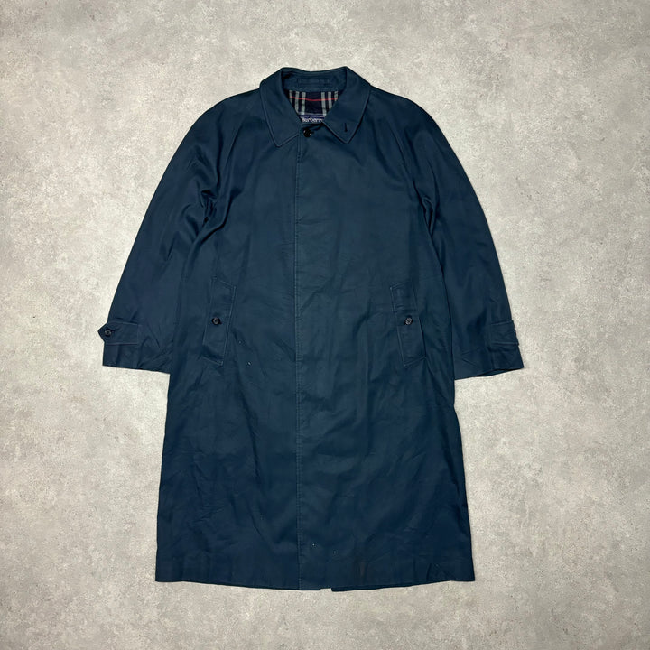 Vintage Burberry Navy Trench Coat (L)