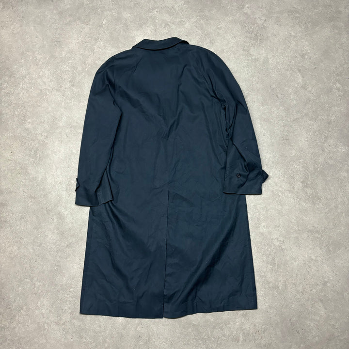 Vintage Burberry Navy Trench Coat (L)