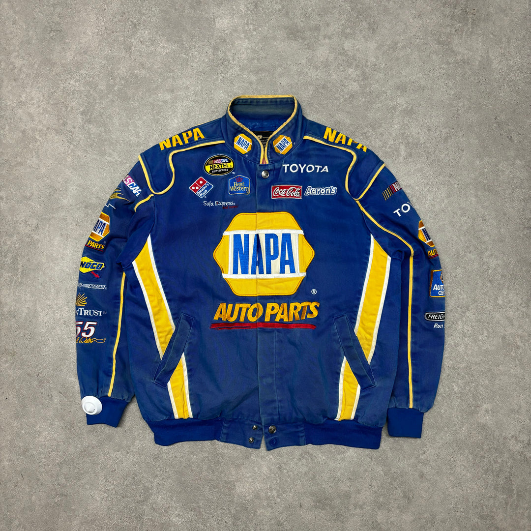 Vintage Nascar NAPA Blue Racing Jacket (M)