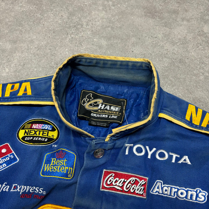 Vintage Nascar NAPA Blue Racing Jacket (M)