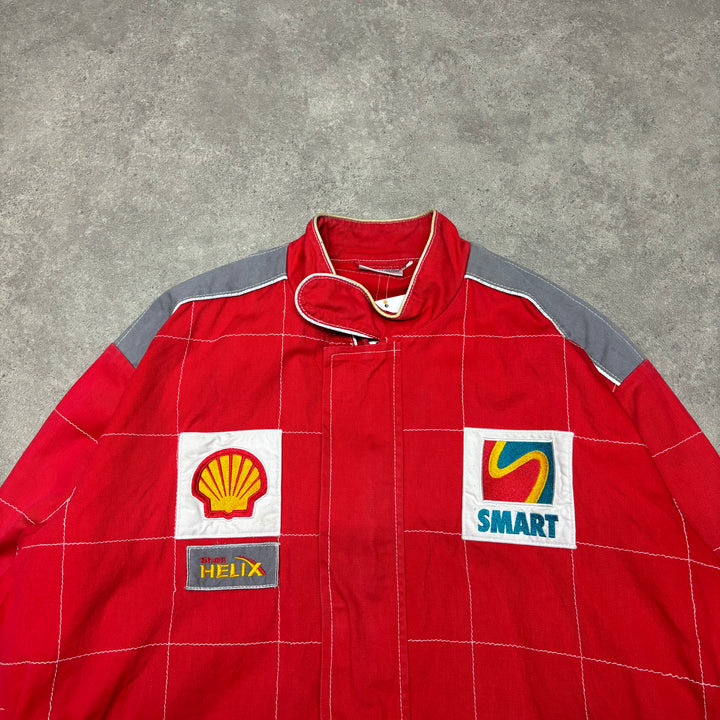 Vintage Shell Red Racing Jacket (XL)