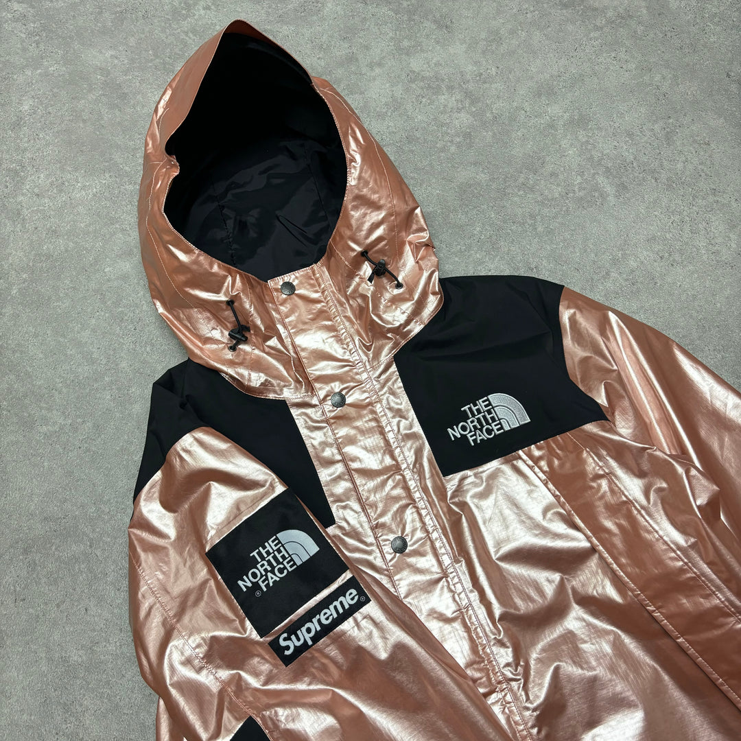 Vintage The North Face x Supreme Metallic Rose Gold Jacket (L)