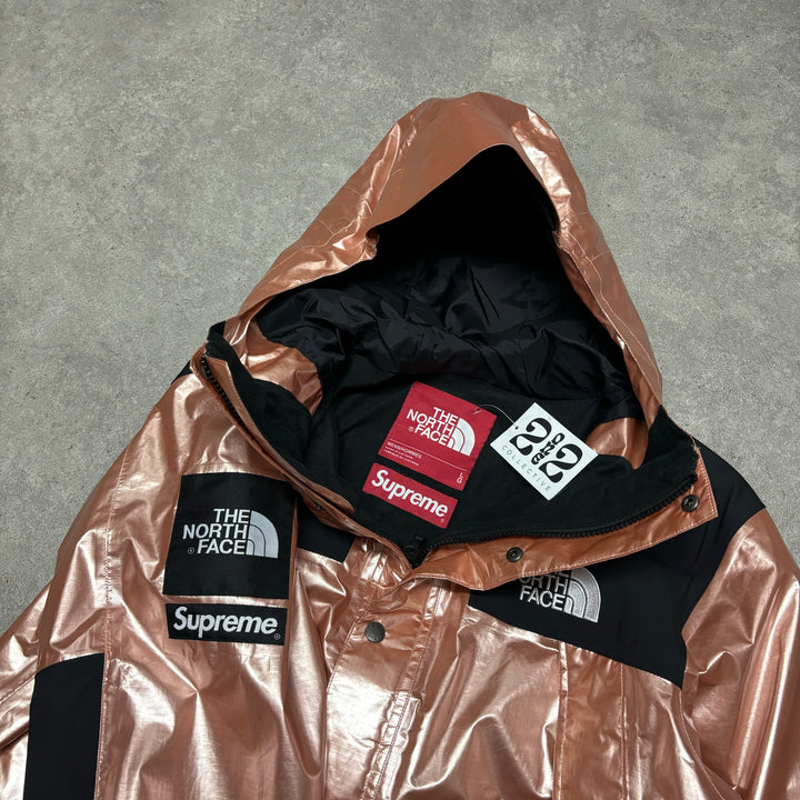 Vintage The North Face x Supreme Metallic Rose Gold Jacket (L)